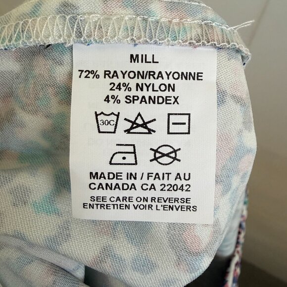 Margaret M Christiana Pencil Skirt NWT Printed Business Casual Size L (slimming) - Picture 6 of 7